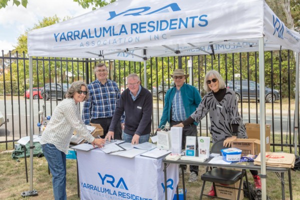 YRA stall at fete